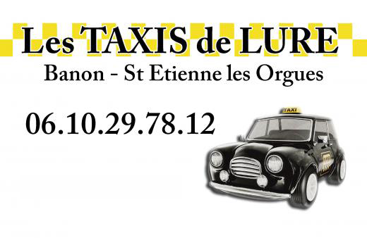taxis de lure carte de visite